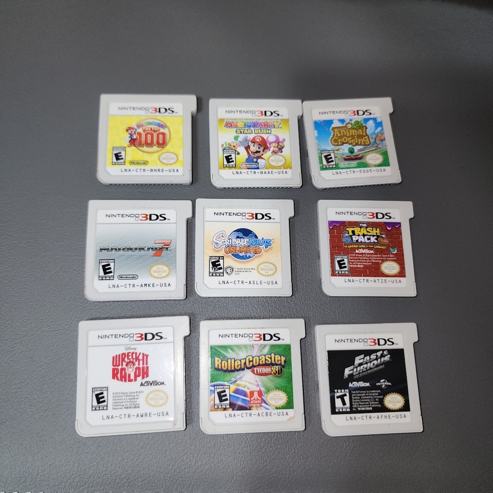 Nintendo 3DS Game Lot